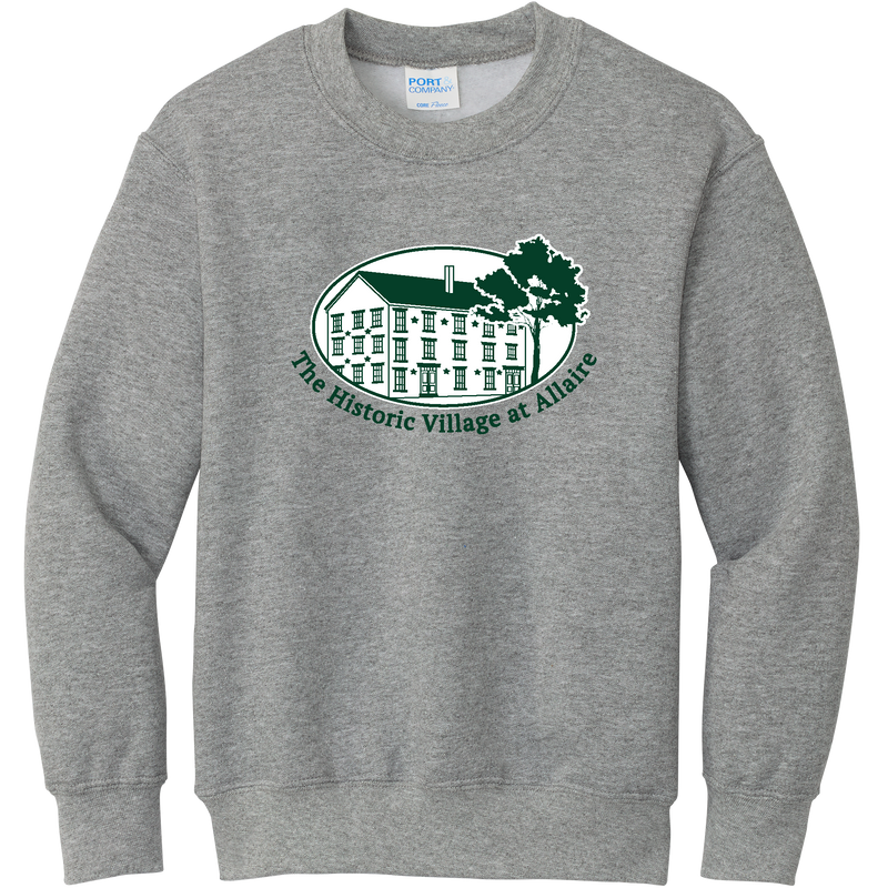 Allaire Village Youth Core Fleece Crewneck Sweatshirt