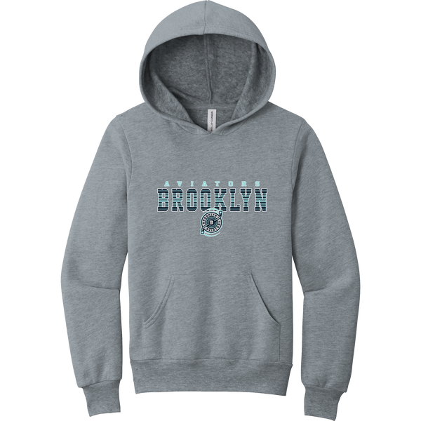 Brooklyn Aviators Youth Sponge Fleece Pullover Hoodie