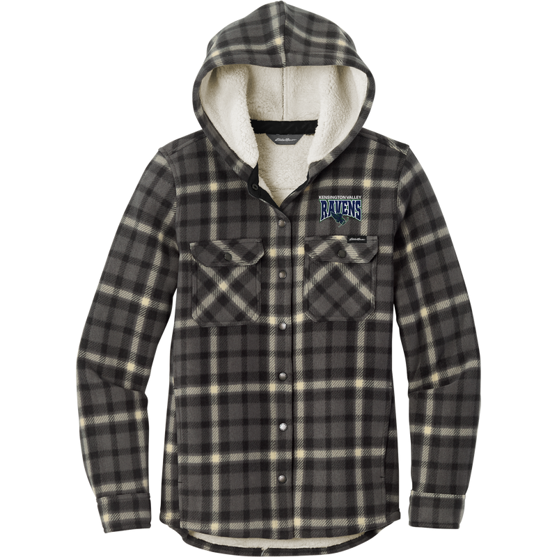 Kensington Valley Ravens Eddie Bauer Ladies Woodland Shirt Jac