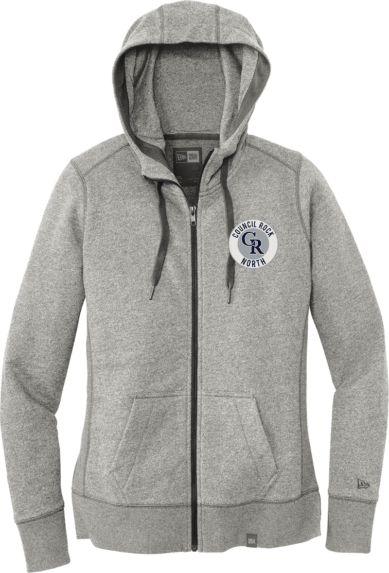 Council Rock North New Era Ladies French Terry Full-Zip Hoodie