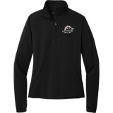 Allegheny Badgers Ladies Sport-Wick Stretch 1/4-Zip Pullover