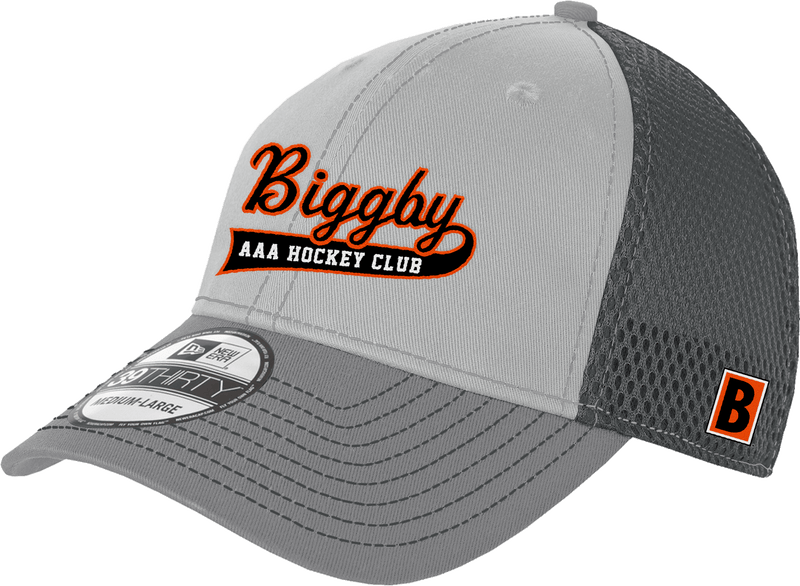 Biggby Coffee AAA New Era Stretch Mesh Contrast Stitch Cap