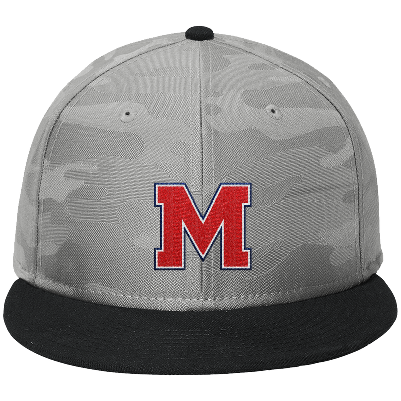 Mount St. Charles New Era Camo Flat Bill Snapback Cap