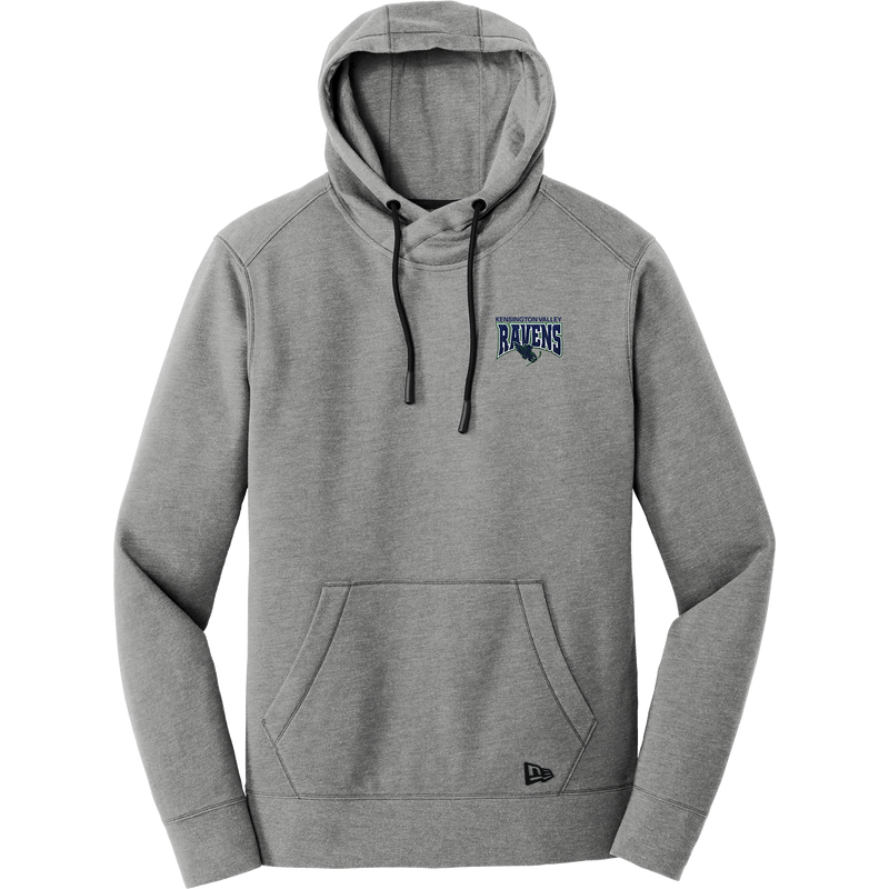 Kensington Valley Ravens New Era Tri-Blend Fleece Pullover Hoodie