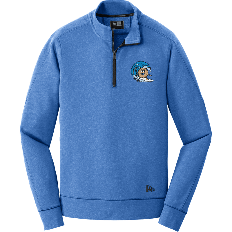 BagelEddi's New Era Tri-Blend Fleece 1/4-Zip Pullover