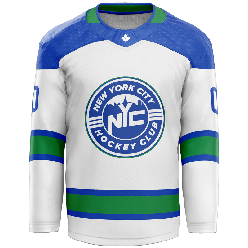 NYC Hockey Club Adult Goalie Cut and Sew Jersey