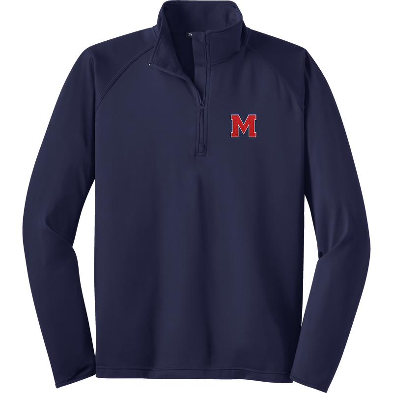 Mount St. Charles Sport-Wick Stretch 1/4-Zip Pullover