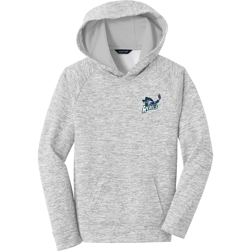Kensington Valley Rebels Youth PosiCharge Electric Heather Fleece Hooded Pullover